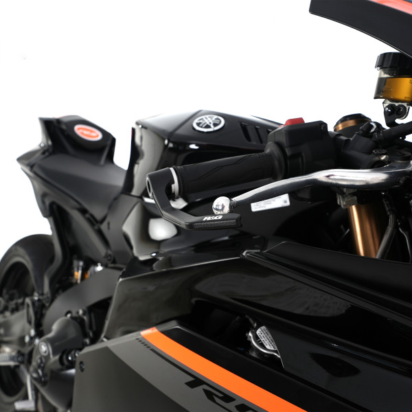 R&G R&G Brake Lever Interlock Guard for Yamaha YZF-R9 '25-, YZF-R1M '15-,YZF-R1 '15-, R7 '22- and Honda CMX1100 Rebel '21-, CMX1100 Rebel DCT '21-, CMX1100T Rebel '23-, CMT1100R Rebel DCT '23-